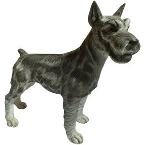 Vintage Andrea by Sadek porcelain schnauzer figurine  dog model #773 Japan